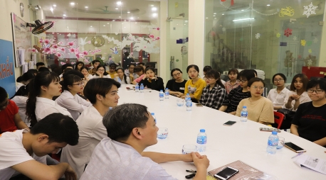 Cuộc gặp gỡ tham quan doanh nghiệp của các em sinh viên Trường Đại Học Công Nghiệp Hà Nội